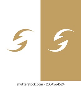 Business corporate S letter logo design vector