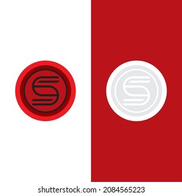 Business corporate S letter logo design vector