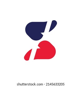Business corporate S letter logo design vector