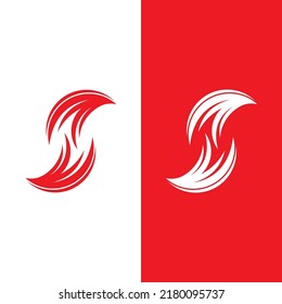 Business corporate S letter logo design vector