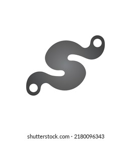 Business corporate S letter logo design vector