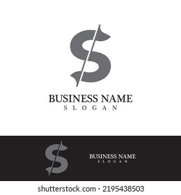 Business corporate S letter logo design vector