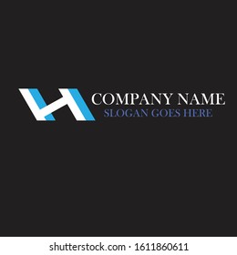 business corporate template.Vector design elements for your company logo. abstract blue icon. Modern logotipe.