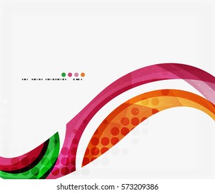 Business corporate wave background, flyer, brochure design template. Vector background for workflow layout, diagram, number options or web design