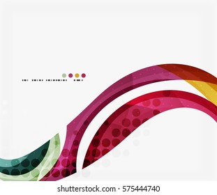 Business corporate wave background, flyer, brochure design template. Vector background for workflow layout, diagram, number options or web design