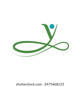 Business corporate Y letter logo design vector