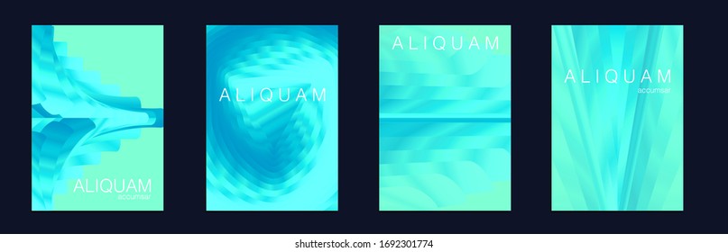 Business Cosmic Background. Fluid Minimal Design. Metal Foil Label. Liquid Metal Splash Cover. Classic Blue and Indigo Vintage Paper Gradient Texture. Light and Stylish Luxury Flyer.