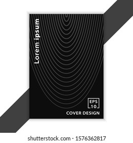 Business cover design. Minimal cover design