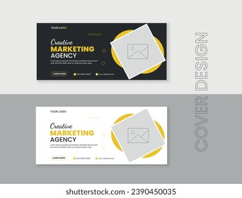 Business Cover design, Social media banner design, Web banner ads, Advertising social media banner, promotional banner.