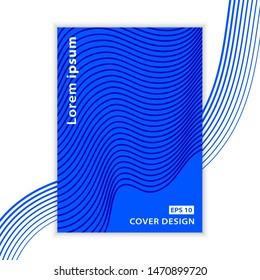 Business cover design. Cover template