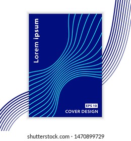 Business cover design. Cover template