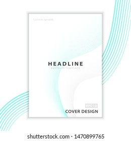 Business cover design. Cover template