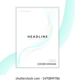 Business cover design. Cover template
