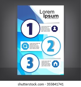 Business cover design template