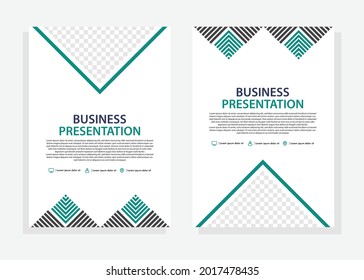 business cover design template. flyer design template. perfect for business marketing, promotion, and presentation. editable vector.