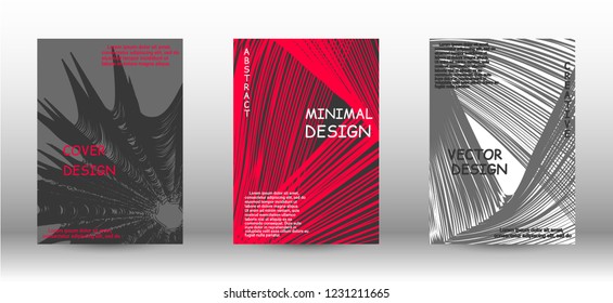 Business cover design. Wave lines.Striped background. Trendy geometric patterns. EPS10 Vector Design.