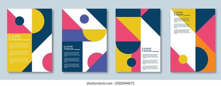 Business cover set background template.