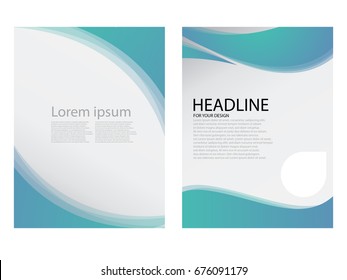 business cover template background for design element