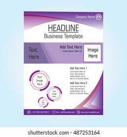 business cover template vector