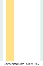 Business cover. Typographical vector design A4. Vertical, rectangular. Simple geometric style Light blue and orange lines on a white background