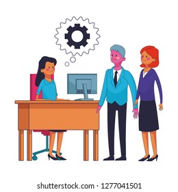 business coworkers executives