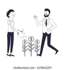business coworkers executives