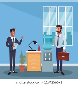 Business coworkers at office