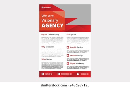 business creative corporate agency flyer design