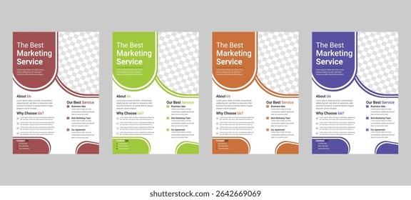 Business Creative Corporate agência flyer cobrir layout moderno folheto cartaz em A4 modelo vetor agência de publicidade melhor negócio limpo conselheiro corporativo criativo folheto abstrato negócio folheto