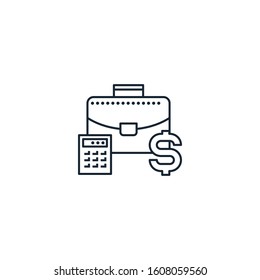 Business creative icon. From Business icons collection. Isolated Business sign on white background