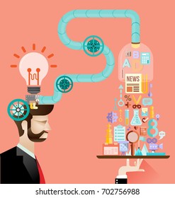 business, creative, idea and innovation concept 