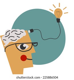 Business creativity concept