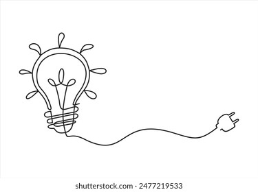 Business creativity and inspiration concepts with lightbulb background. motivation for success.think big ideas