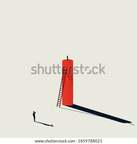 Similar – Image, Stock Photo red pause #3 Colour photo