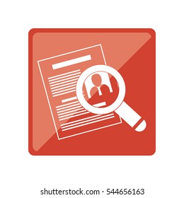 Business curriculum vitae icon vector illustration graphic design