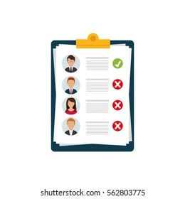 Business curriculum vitae icon vector illustration graphic design