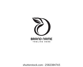 Business D logo design template