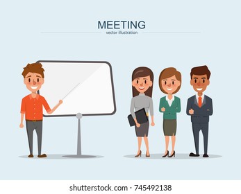 1,176 Stand Up Meeting Cartoon Images, Stock Photos & Vectors ...