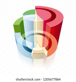 Business data analysis. Enterprise performance report design.