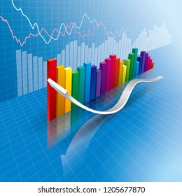 Business data analysis. Enterprise performance report design.