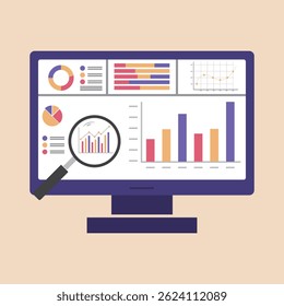 Business Data Analytics background Design