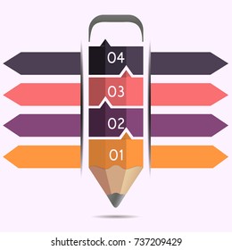 Business data, chart. Abstract elements of graph, diagram, strategy, options, parts or processes. business template for presentation. Creative concept for web design