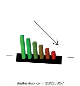 El gráfico de datos empresariales y el gráfico financiero de crecimiento informan sobre el fondo de pantalla de vidrio financiero futurista con una plantilla infográfica de economía bursátil.