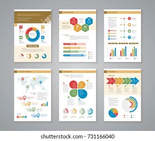 Business data process chart. Abstract elements of graph, diagram with icons. Vector illustration infographics design template for presentation.