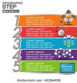 Business data Process chart. diagram with steps, options, parts or processes. business template for presentation. Abstract elements of graph, Creative concept for infographic. 
