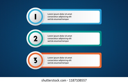 Business data visualization. diagram with steps, options, Vector business template for presentation.  Process chart. Creative concept for infographics.
Abstract elements of graph, parts or processes.