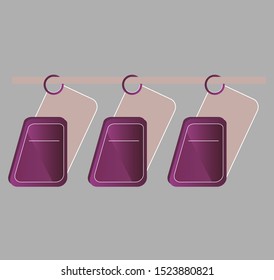 Business data visualization, infographics. Scheme of the process of elements with the help of graphics, diagrams of the figure on the strip in three stages, blank, options, parts. 