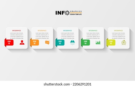 Business data visualization. Missio,vision. Abstract elements of graphs, diagrams with steps, options, sections or processes. Vector business template for presentations.mission infographic.