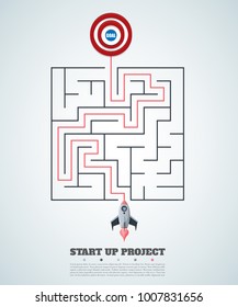 Business data visualization. Process chart. Abstract elements of graph, diagram with steps, options, parts or processes. Vector business template for presentation. Creative concept for infographic.