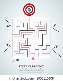 Business data visualization. Process chart. Abstract elements of graph, diagram with steps, options, parts or processes. Vector business template for presentation. Creative concept for infographic.